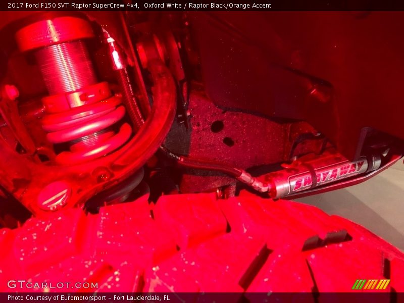 Oxford White / Raptor Black/Orange Accent 2017 Ford F150 SVT Raptor SuperCrew 4x4