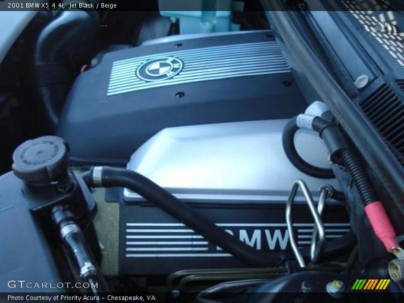 Jet Black / Beige 2001 BMW X5 4.4i