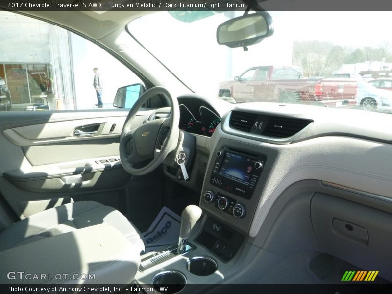 Tungsten Metallic / Dark Titanium/Light Titanium 2017 Chevrolet Traverse LS AWD