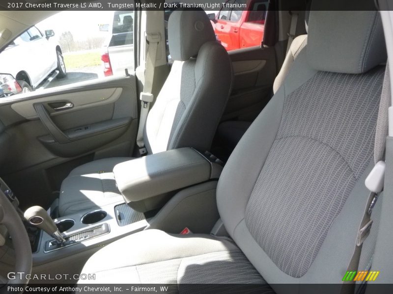 Tungsten Metallic / Dark Titanium/Light Titanium 2017 Chevrolet Traverse LS AWD