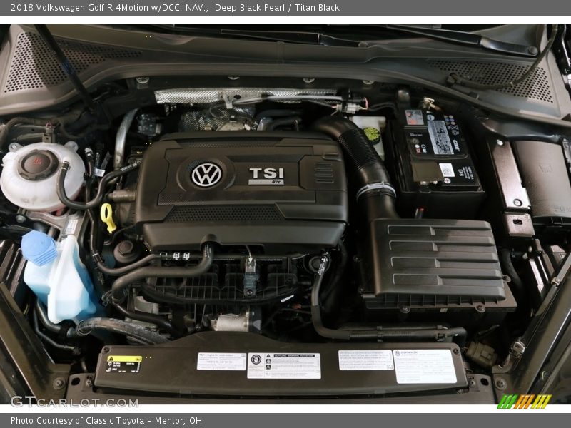  2018 Golf R 4Motion w/DCC. NAV. Engine - 2.0 Liter FSI Turbocharged DOHC 16-Valve VVT 4 Cylinder