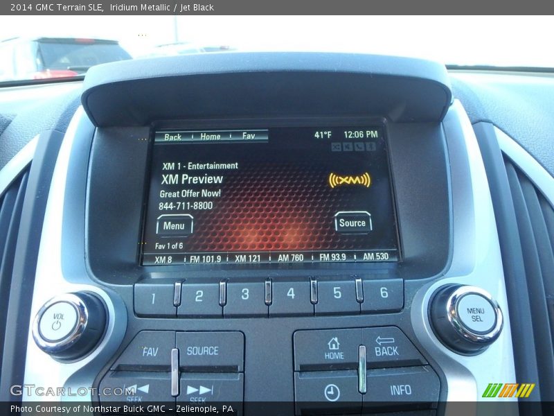 Iridium Metallic / Jet Black 2014 GMC Terrain SLE