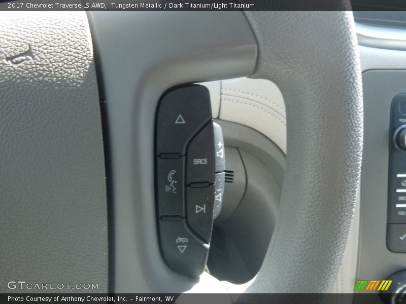 Tungsten Metallic / Dark Titanium/Light Titanium 2017 Chevrolet Traverse LS AWD