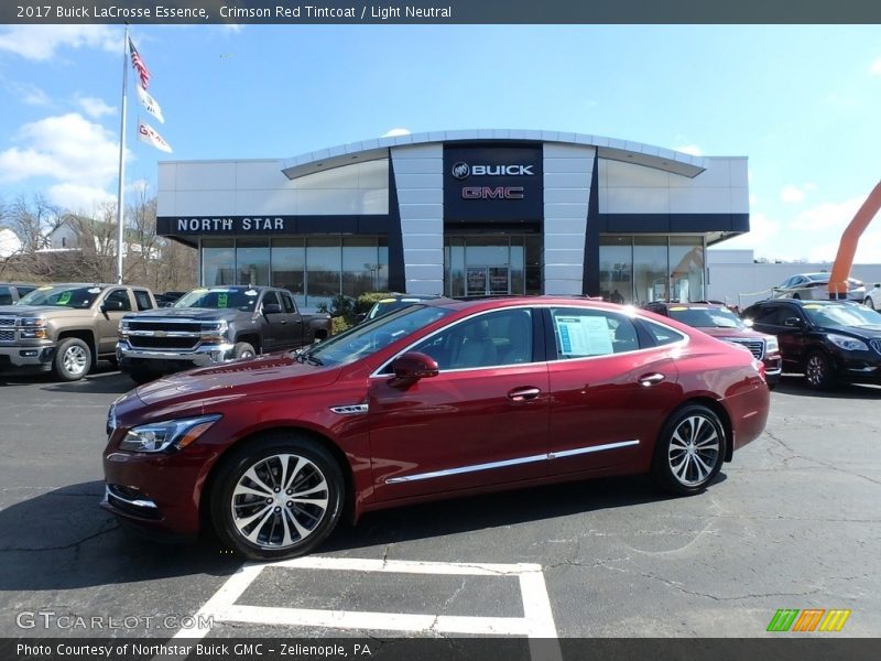 Crimson Red Tintcoat / Light Neutral 2017 Buick LaCrosse Essence