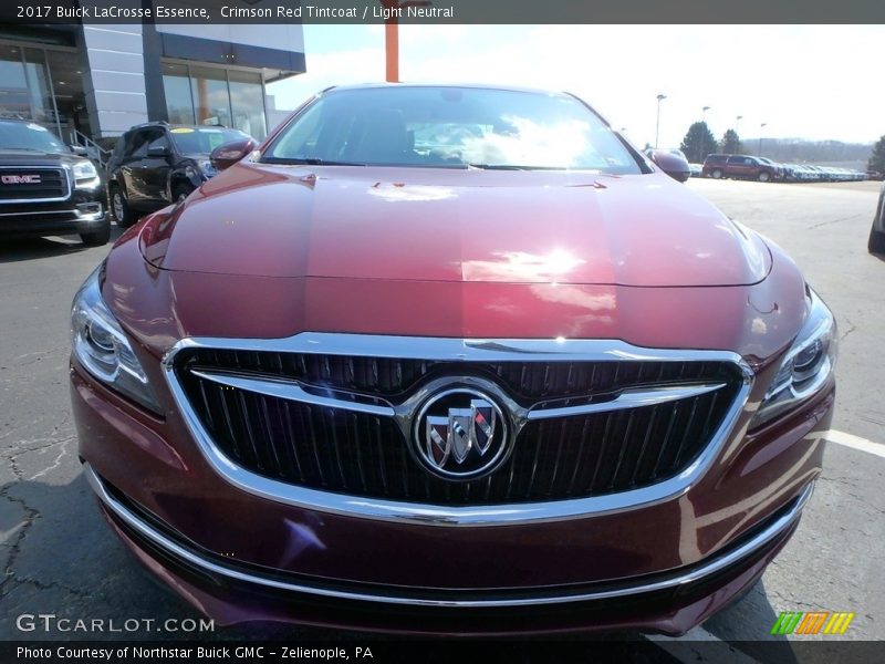 Crimson Red Tintcoat / Light Neutral 2017 Buick LaCrosse Essence