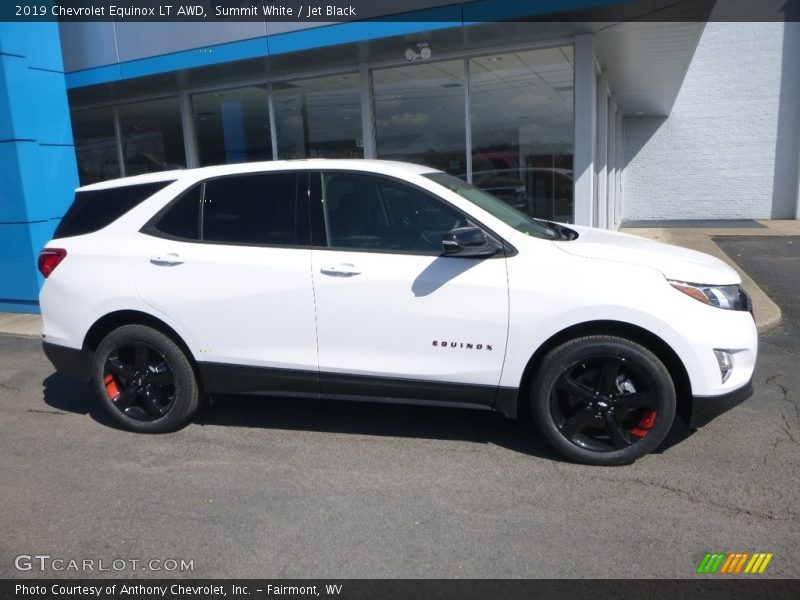 Summit White / Jet Black 2019 Chevrolet Equinox LT AWD