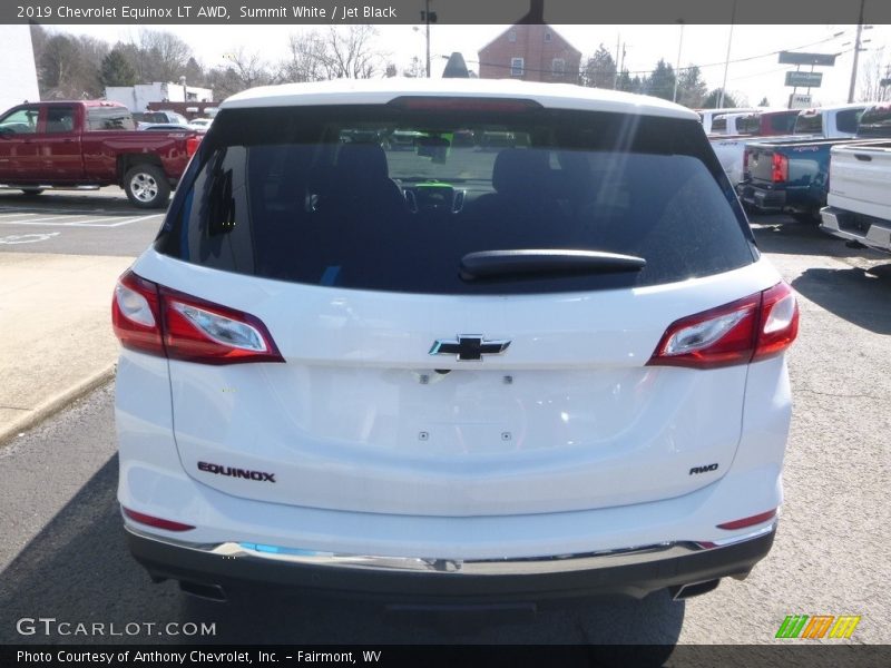Summit White / Jet Black 2019 Chevrolet Equinox LT AWD