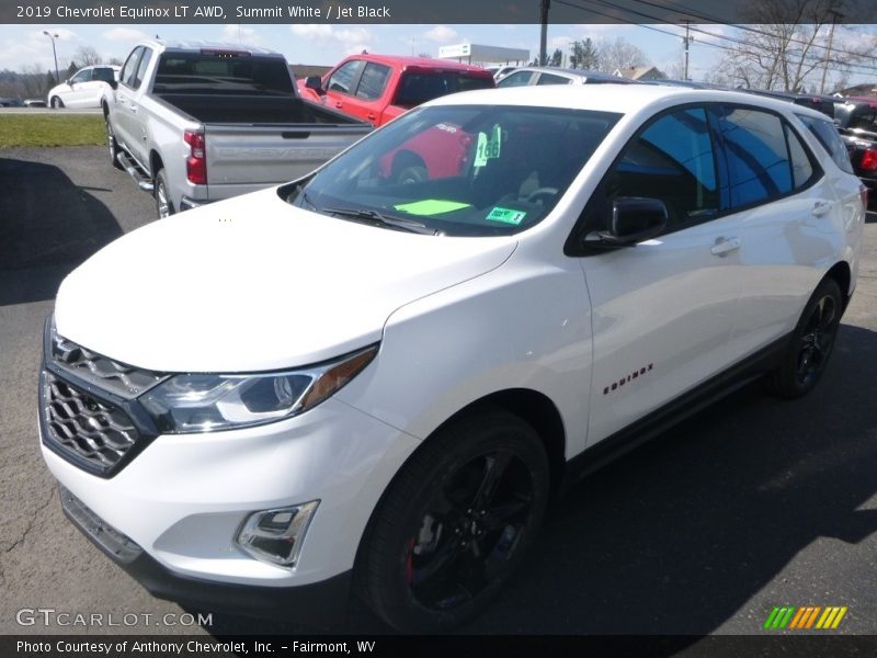 Summit White / Jet Black 2019 Chevrolet Equinox LT AWD