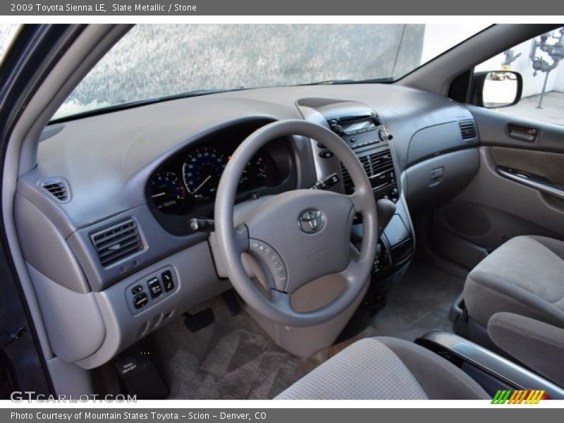 Slate Metallic / Stone 2009 Toyota Sienna LE