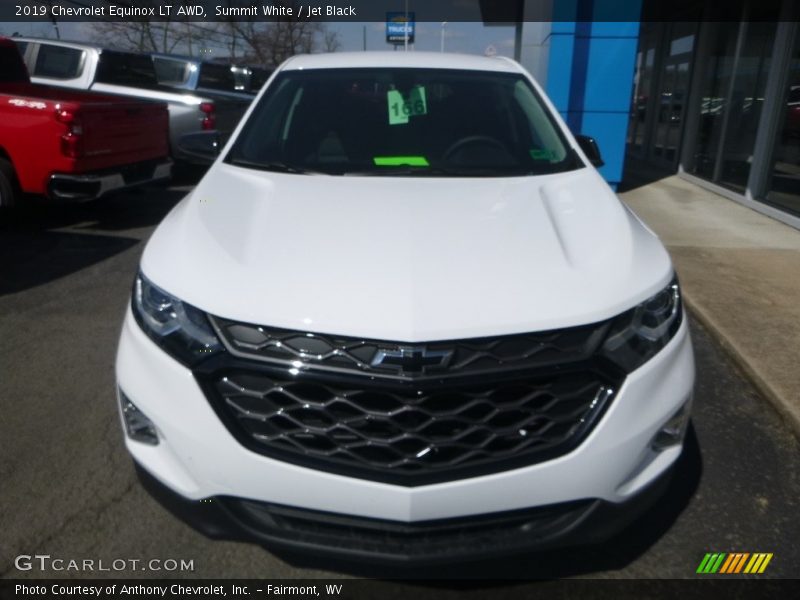 Summit White / Jet Black 2019 Chevrolet Equinox LT AWD