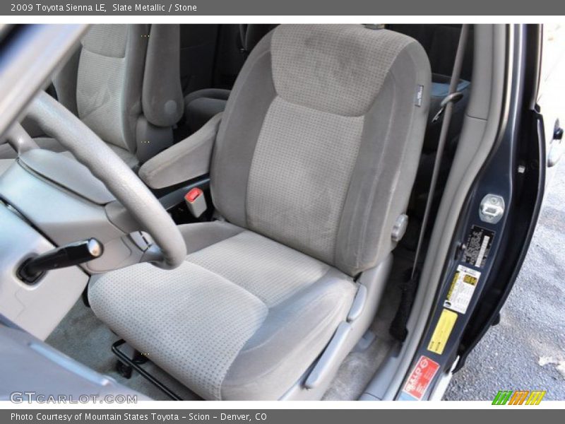 Slate Metallic / Stone 2009 Toyota Sienna LE