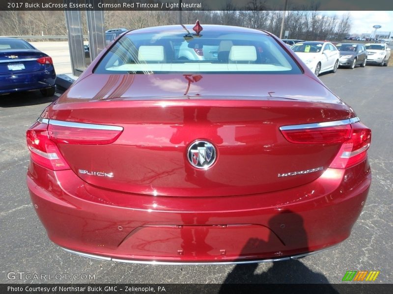 Crimson Red Tintcoat / Light Neutral 2017 Buick LaCrosse Essence