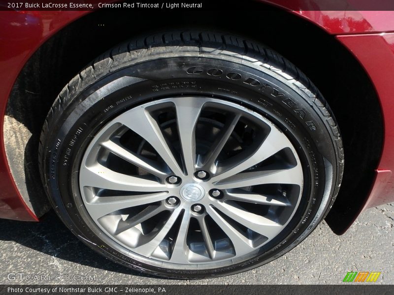 Crimson Red Tintcoat / Light Neutral 2017 Buick LaCrosse Essence