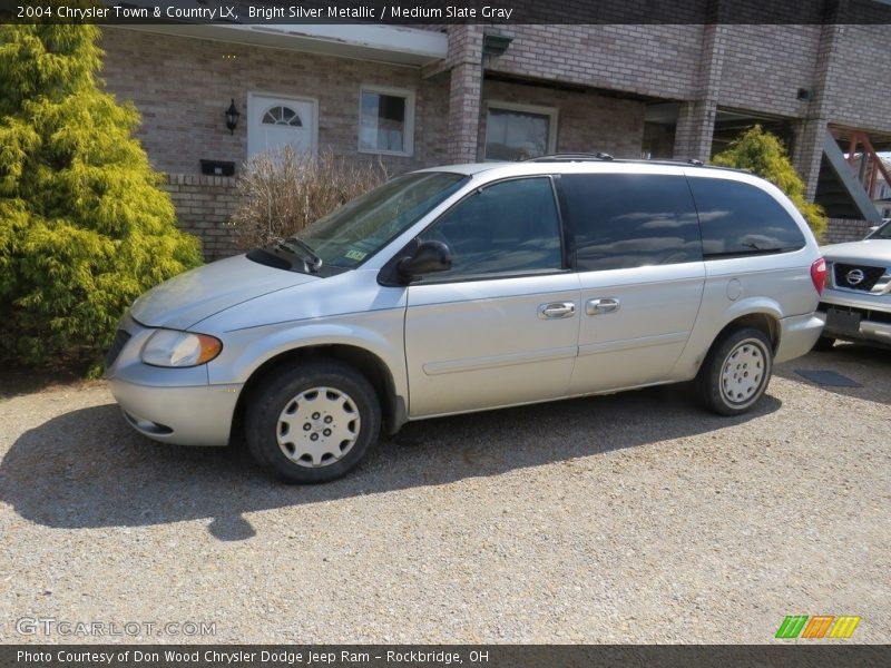 Bright Silver Metallic / Medium Slate Gray 2004 Chrysler Town & Country LX