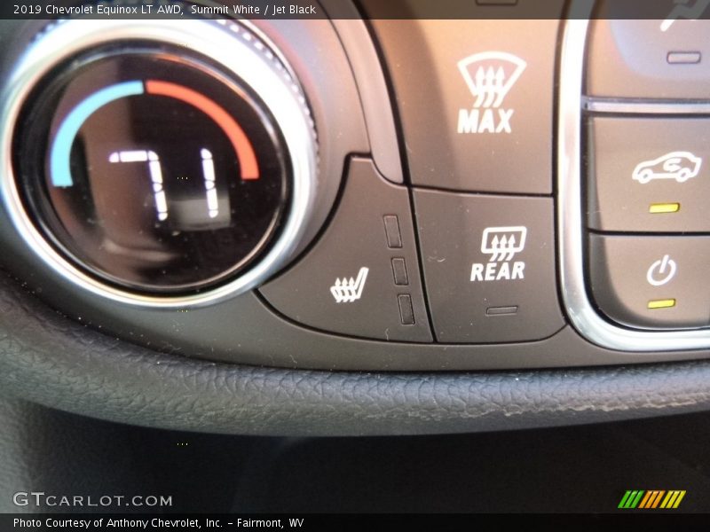 Summit White / Jet Black 2019 Chevrolet Equinox LT AWD