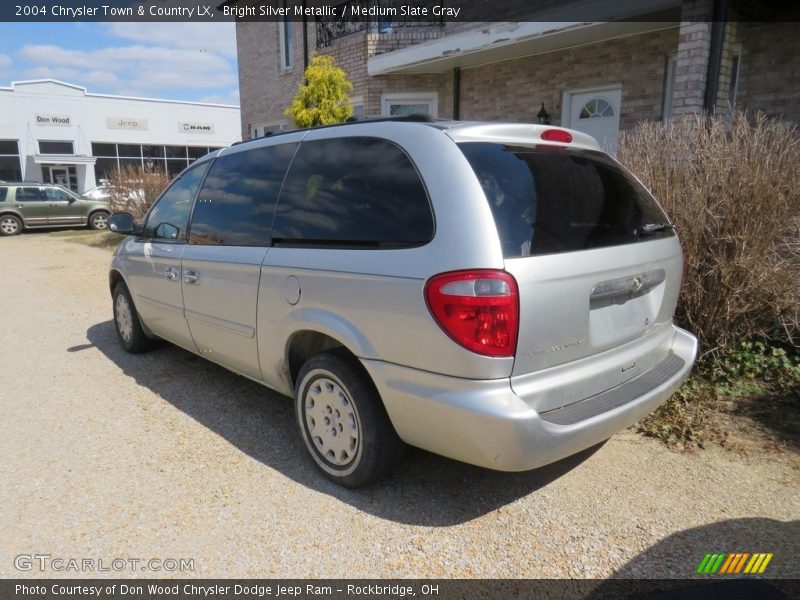 Bright Silver Metallic / Medium Slate Gray 2004 Chrysler Town & Country LX