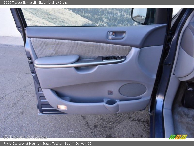 Slate Metallic / Stone 2009 Toyota Sienna LE