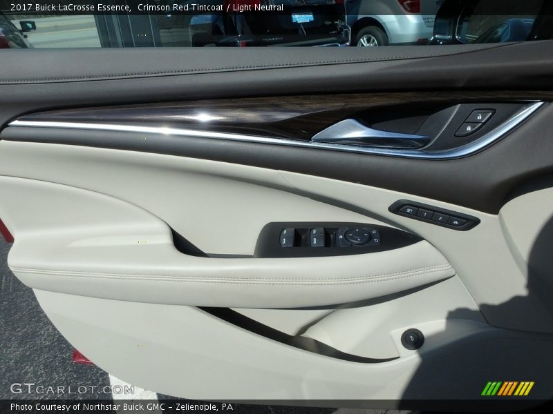 Crimson Red Tintcoat / Light Neutral 2017 Buick LaCrosse Essence