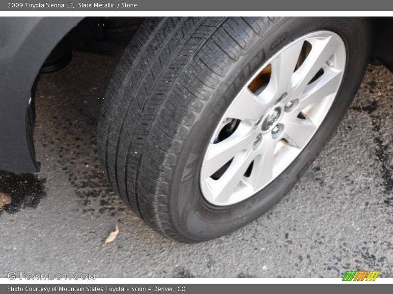 Slate Metallic / Stone 2009 Toyota Sienna LE