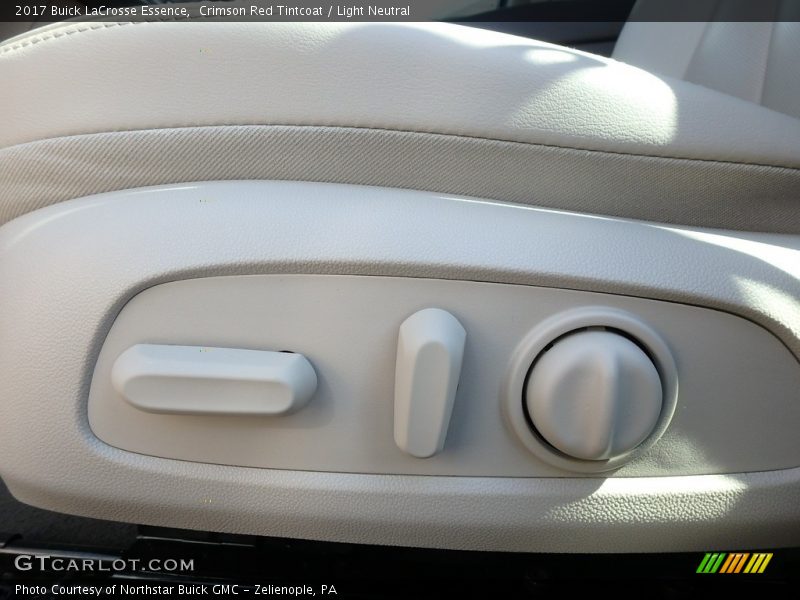 Crimson Red Tintcoat / Light Neutral 2017 Buick LaCrosse Essence