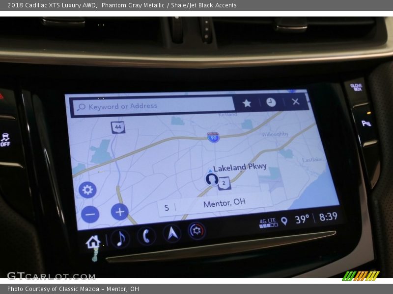 Phantom Gray Metallic / Shale/Jet Black Accents 2018 Cadillac XTS Luxury AWD
