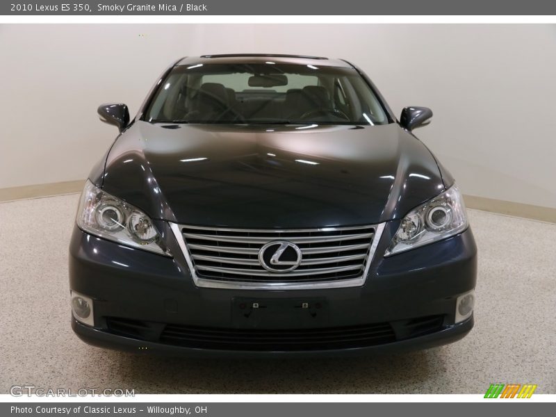 Smoky Granite Mica / Black 2010 Lexus ES 350