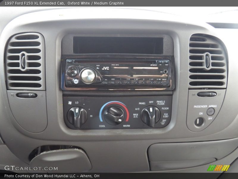 Oxford White / Medium Graphite 1997 Ford F150 XL Extended Cab
