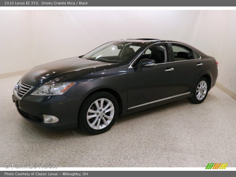 Smoky Granite Mica / Black 2010 Lexus ES 350