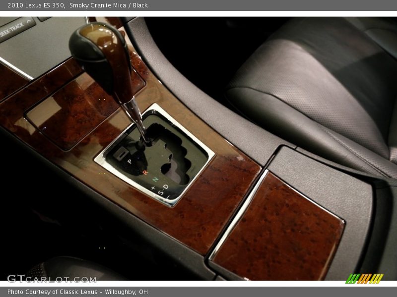 Smoky Granite Mica / Black 2010 Lexus ES 350