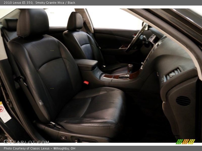 Smoky Granite Mica / Black 2010 Lexus ES 350