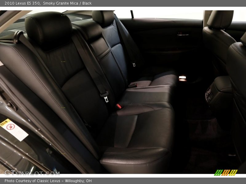 Smoky Granite Mica / Black 2010 Lexus ES 350