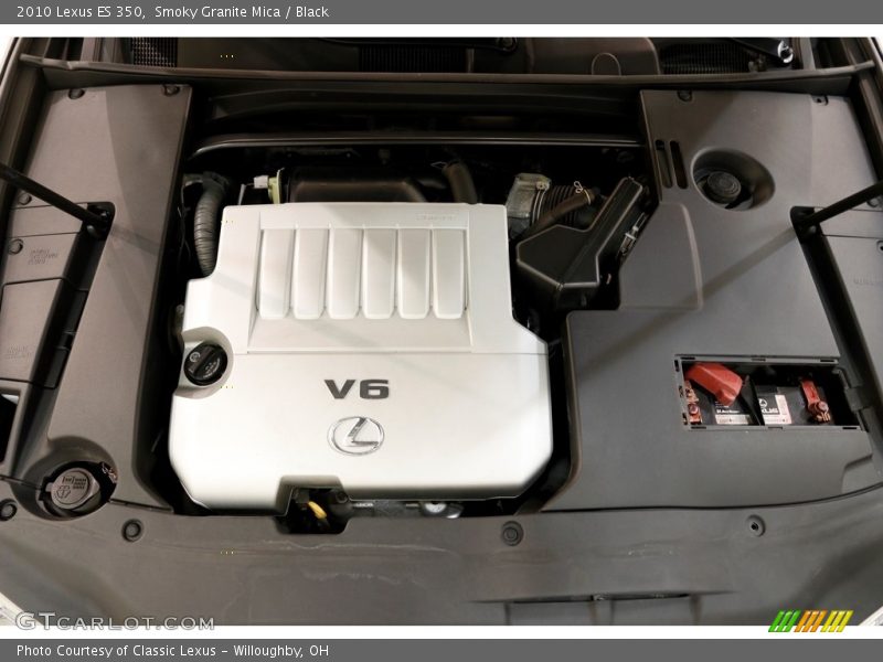 Smoky Granite Mica / Black 2010 Lexus ES 350