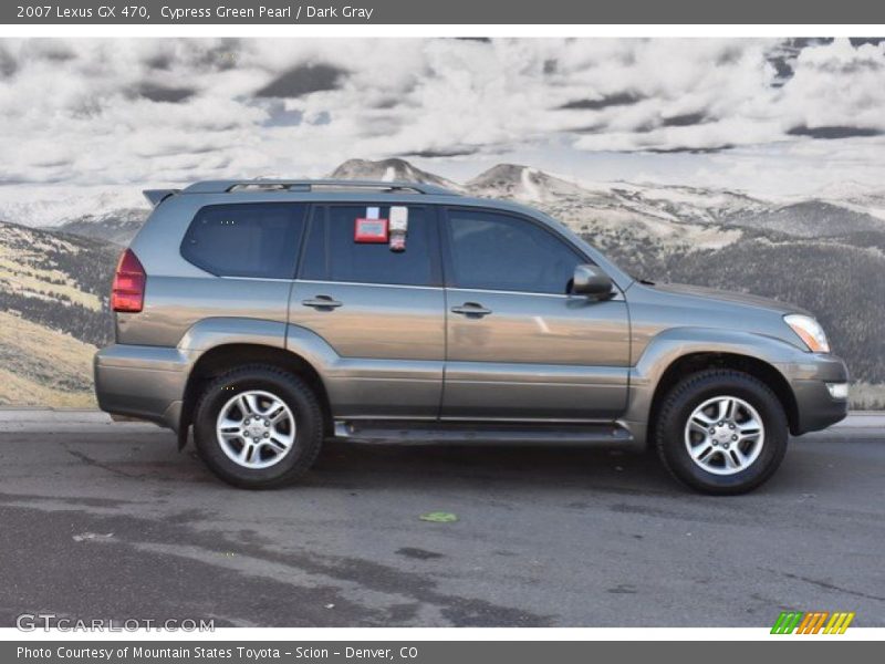 Cypress Green Pearl / Dark Gray 2007 Lexus GX 470