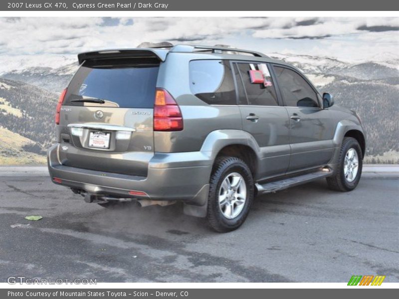 Cypress Green Pearl / Dark Gray 2007 Lexus GX 470