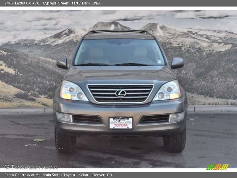 Cypress Green Pearl / Dark Gray 2007 Lexus GX 470