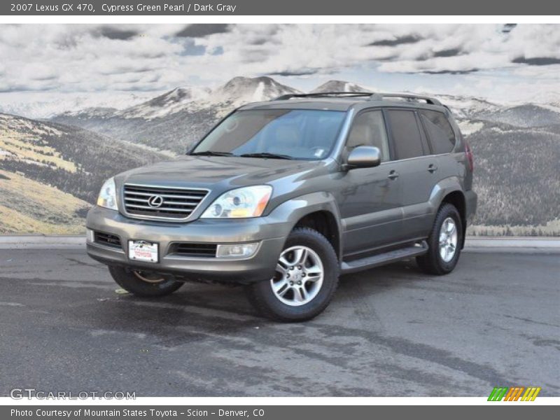 Cypress Green Pearl / Dark Gray 2007 Lexus GX 470