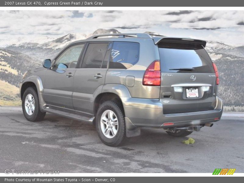 Cypress Green Pearl / Dark Gray 2007 Lexus GX 470