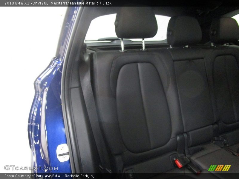Mediterranean Blue Metallic / Black 2018 BMW X1 xDrive28i