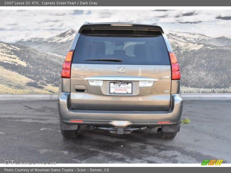 Cypress Green Pearl / Dark Gray 2007 Lexus GX 470
