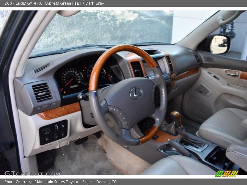 Cypress Green Pearl / Dark Gray 2007 Lexus GX 470