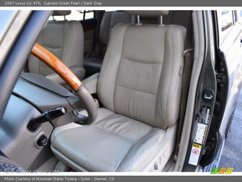 Cypress Green Pearl / Dark Gray 2007 Lexus GX 470