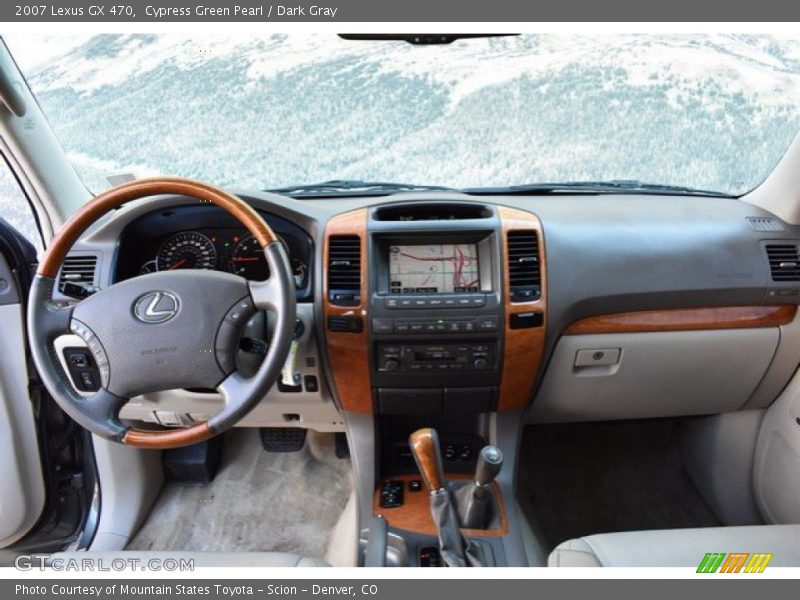 Cypress Green Pearl / Dark Gray 2007 Lexus GX 470