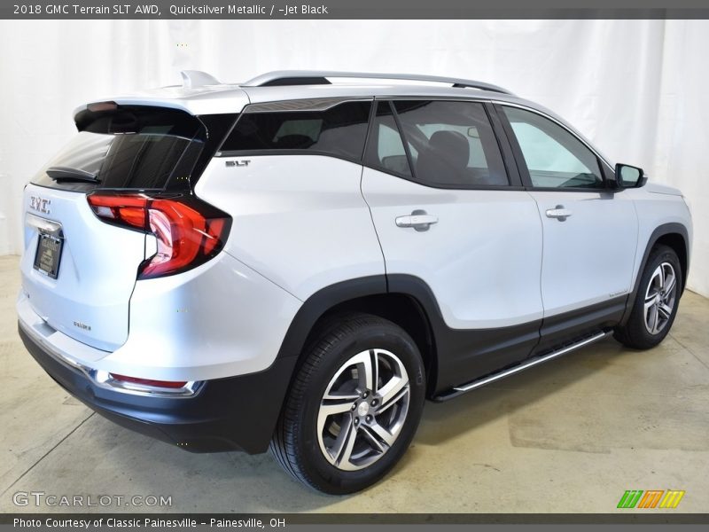 Quicksilver Metallic / ­Jet Black 2018 GMC Terrain SLT AWD