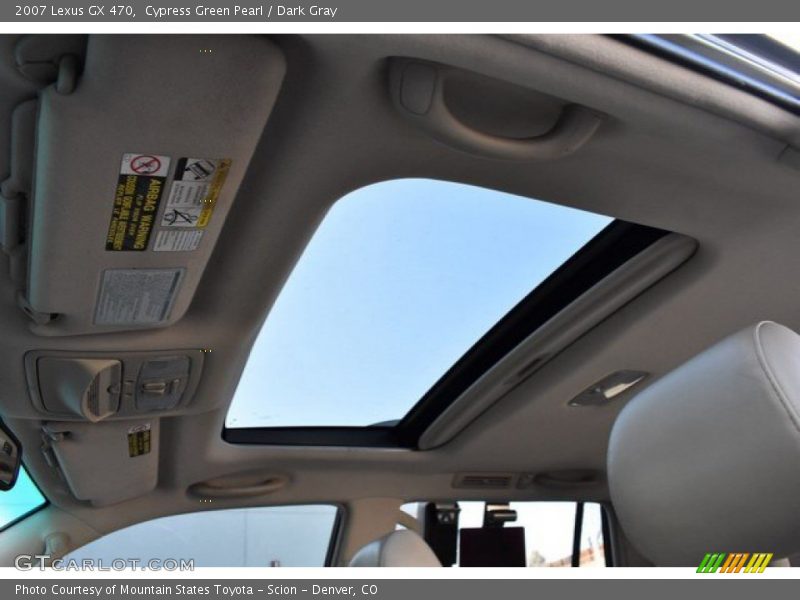Cypress Green Pearl / Dark Gray 2007 Lexus GX 470