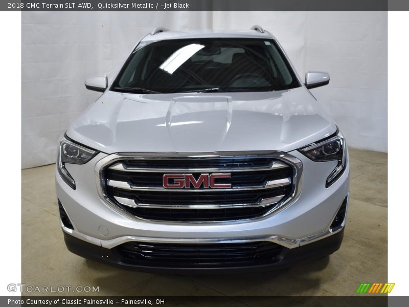 Quicksilver Metallic / ­Jet Black 2018 GMC Terrain SLT AWD