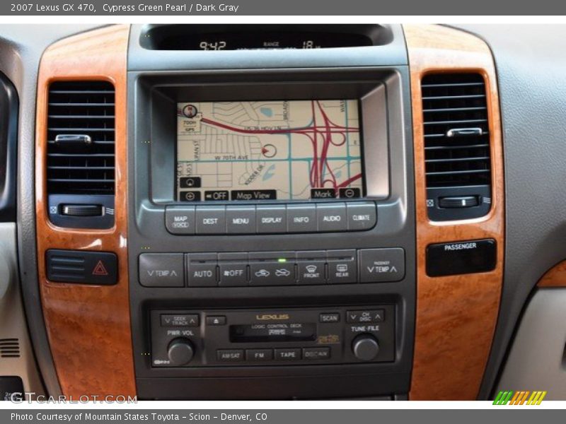 Cypress Green Pearl / Dark Gray 2007 Lexus GX 470