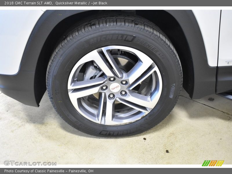 Quicksilver Metallic / ­Jet Black 2018 GMC Terrain SLT AWD