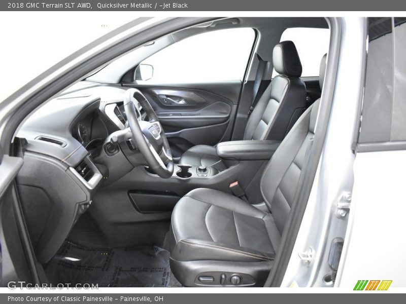 Quicksilver Metallic / ­Jet Black 2018 GMC Terrain SLT AWD