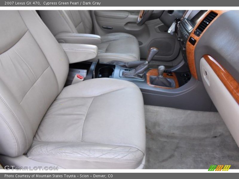 Cypress Green Pearl / Dark Gray 2007 Lexus GX 470