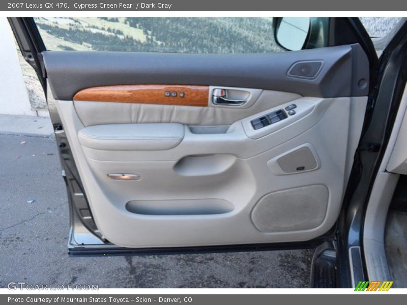 Cypress Green Pearl / Dark Gray 2007 Lexus GX 470
